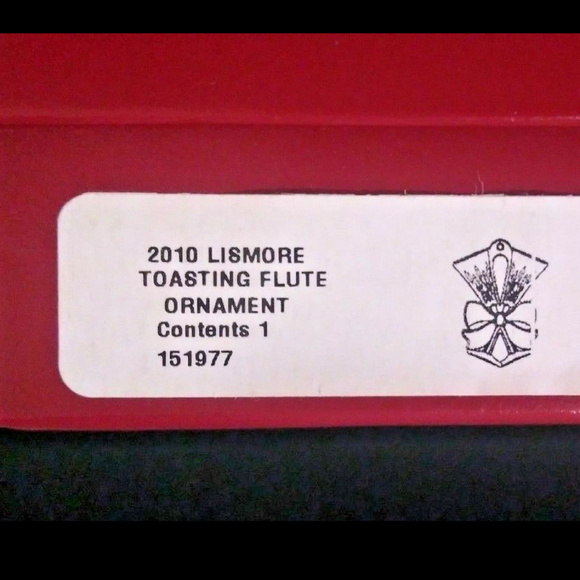 Waterford 2010 Lismore Toasting Flute Christmas - Picture 5 of 7